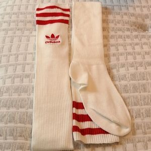 ADDIDAS THIGH HIGH SOCKS NEW*** NEVER WORN